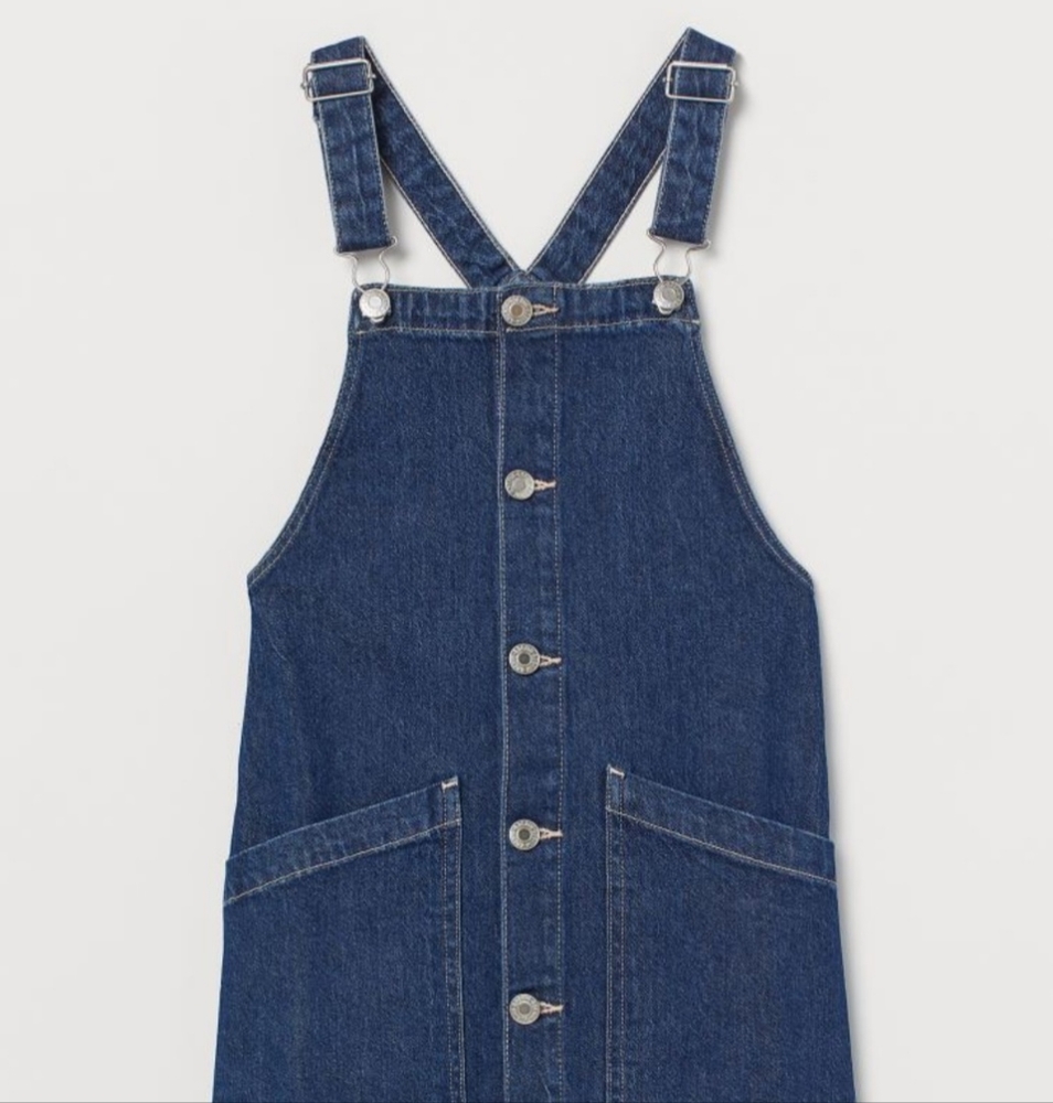 H&M Denim Overall Dress